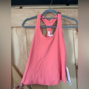 NWT lululemon cool racer back shorter length tank size 8